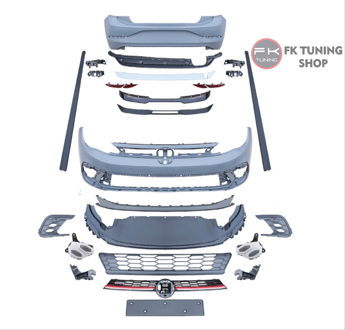 Volkswagen Polo Mk Makyajli Gt Body Kit Seti Thal Plastik Ve