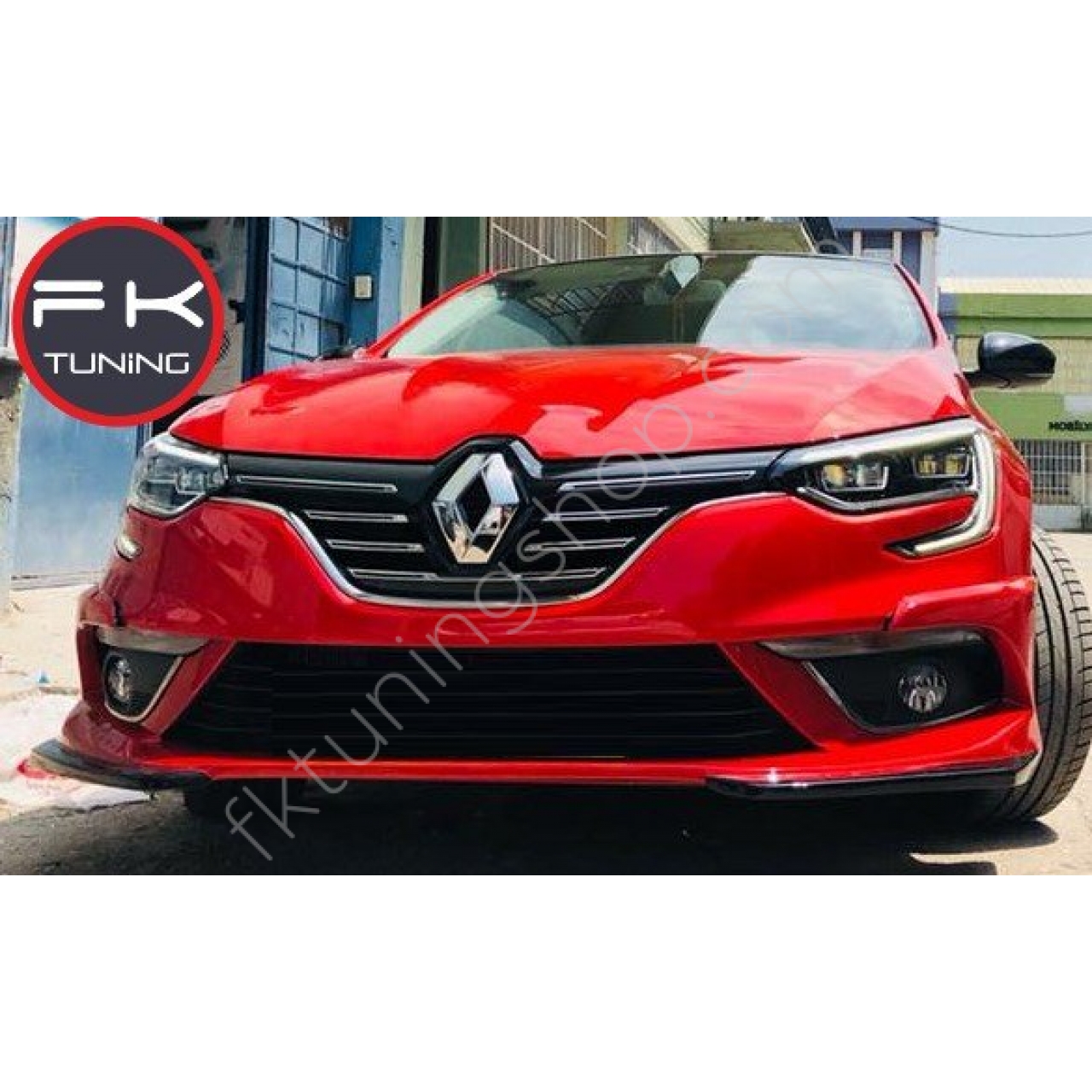 RENAULT MEGANE 4 ÖN TAMPON EKİ polyester boyasız FK Tuning Shop