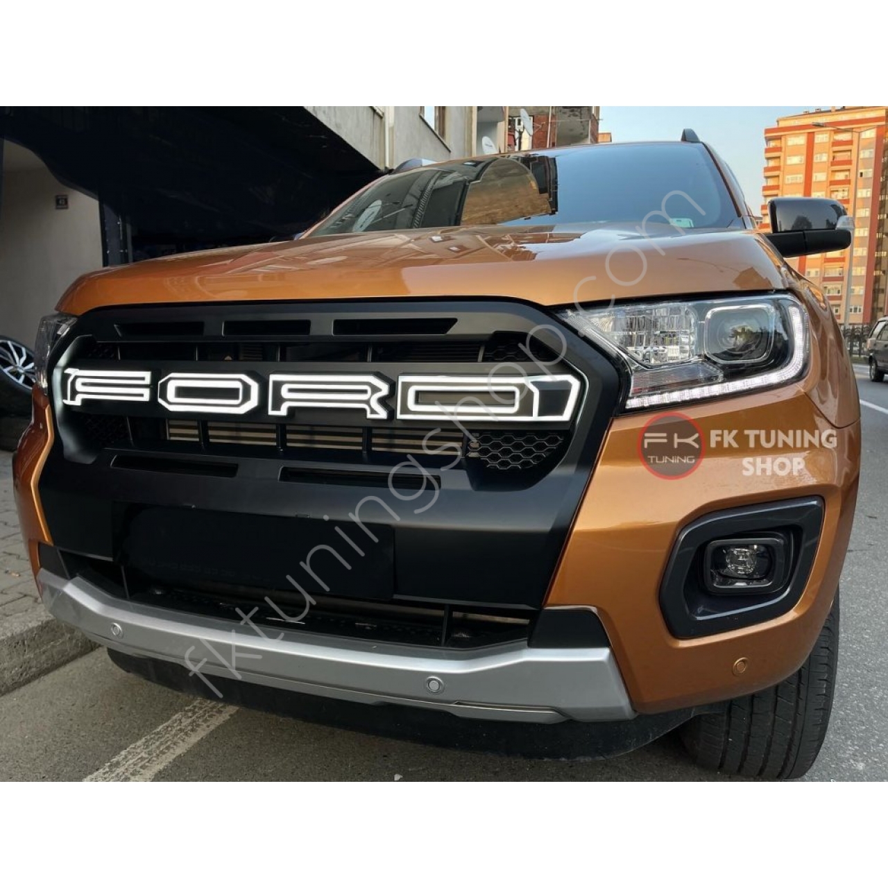 Ford Ranger N Panjur Set Komple Led Logolu Fk Tuning Shop Oto