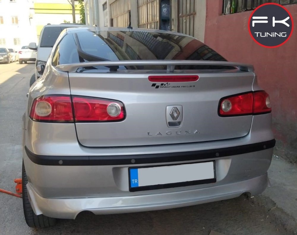 RENAULT MEGANE 3 ARKA DİFÜZÖR (polyester/Boyalı