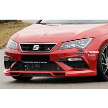 Seat Leon Fr Ön Tampon Eki Rieger Desing 2017-2020 (Plastik-Boyasız Seat Leon Fr Ön Tampon Eki Rieger Desing 2017-2020 (Plastik-Boyasız