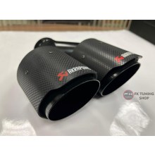 AKRAPOVİÇ EGZOZ UCU ÇİFT ÇIKIŞ KARBON / SİYAH (76MM) AKRAPOVİÇ EGZOZ UCU ÇİFT ÇIKIŞ KARBON / SİYAH (76MM)