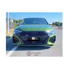Audi A3 Rs3 Ön Tampon Seti + Ön Panjur Seti 2021 - 2023 uyumlu Audi A3 Rs3 Ön Tampon Seti + Ön Panjur Seti 2021 - 2023 uyumlu
