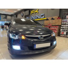 HONDA CİVİC FD6 U BAR DİZAYN MERCEKLİ FAR (2006-2012) HONDA CİVİC FD6 U BAR DİZAYN MERCEKLİ FAR (2006-2012)