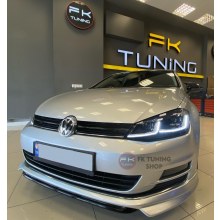 VW Golf 7 Uyumlu 7.5 Görünüm R Krom Çizgili J Kayar Ledli Far Takımı (2012-2016) VW Golf 7 Uyumlu 7.5 Görünüm R Krom Çizgili J Kayar Ledli Far Takımı (2012-2016)