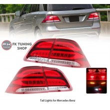 Mercedes Benz W166 ML Uyumlu GLE Dizayn Arka Led Stop Seti Mercedes Benz W166 ML Uyumlu GLE Dizayn Arka Led Stop Seti