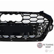 Audi A4 S4 Ön Panjur Seti Full Piaonblack 2019-2023 Audi A4 S4 Ön Panjur Seti Full Piaonblack 2019-2023