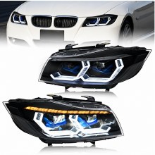 Bmw E90 Makyajlı - Makyajsız - Halogen - Bixenon Uyumlu Lazer Dizayn Ön Far Seti Bmw E90 Makyajlı - Makyajsız - Halogen - Bixenon Uyumlu Lazer Dizayn Ön Far Seti