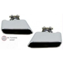 Bmw F10 Uyumlu 550 Dizayn Egzoz Ucu Krom Sağ Sol Bmw F10 Uyumlu 550 Dizayn Egzoz Ucu Krom Sağ Sol