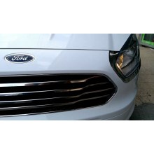 FORD COURİER ÖN PANJUR KROMU 4 parça 2014-2017 FORD COURİER ÖN PANJUR KROMU 4 parça 2014-2017