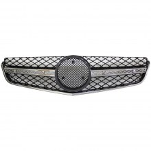 Mercedes Benz W207 E Coupe Ön Panjur Bal Petek Dizayn 2009-2013 Krom / Siyah Renk Mercedes Benz W207 E Coupe Ön Panjur Bal Petek Dizayn 2009-2013 Krom / Siyah Renk