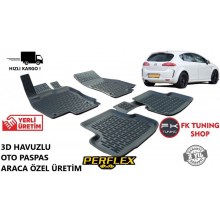 Seat Leon 3D Havuzlu Oto Paspas Seti Perflex 2006-2012 kampanya Seat Leon 3D Havuzlu Oto Paspas Seti Perflex 2006-2012 kampanya