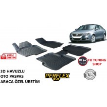 Volkswagen Passat B6 3D Havuzlu Oto Paspas Seti Perflex Marka 2005-2011 Kampanya Volkswagen Passat B6 3D Havuzlu Oto Paspas Seti Perflex Marka 2005-2011 Kampanya