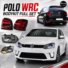 VW Polo 6R 6C WRC Bodykit Seti Full Set Tamponlar + Far + Stop VW Polo 6R 6C WRC Bodykit Seti Full Set Tamponlar + Far + Stop