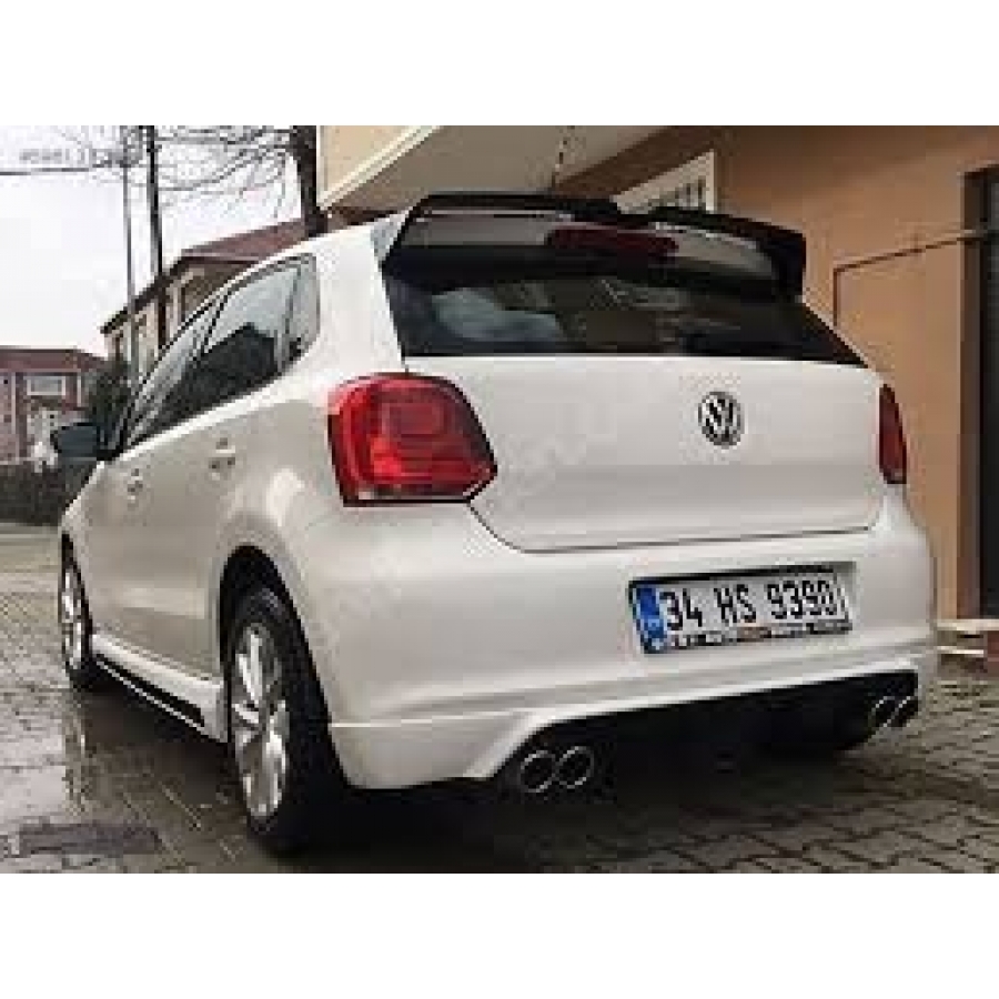 VOLKSWAGEN POLO 6R 6C OETTİNGER SPOYLER 2009 2017 pianoblack En Uygun